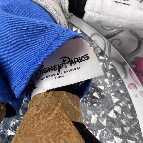 Disney Mickey Mouse USA 🇺🇸 hat United States outfit plush teddy bear standable - Picture 3 of 8